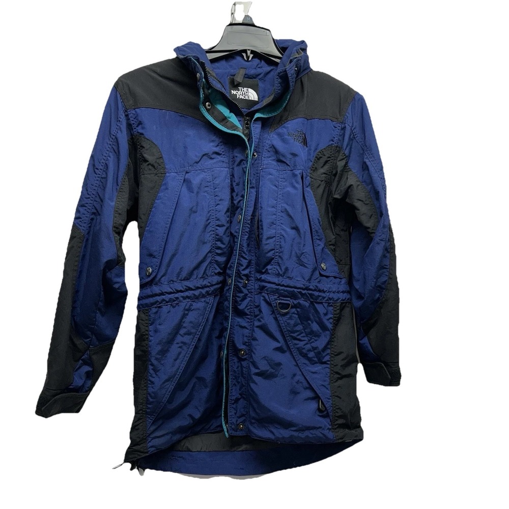 Vintage The North Face Extreme Light Men's Blue/Black Coat-SEE MEASUREMENTS (HU)